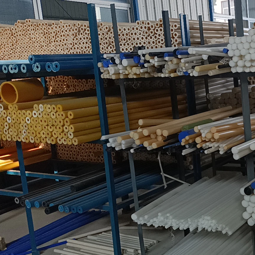 Round Natural Nylon Bar Plastic Nylon Rod With High Tensile Strength