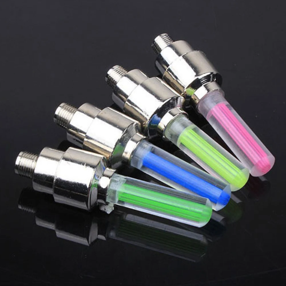 Superbsail Bicycle LED Light Tire Valve Cap Flash Light Mountain Road Bike Cycling Tyre Wheel Lights LED Neon Lamp Cover Wheel factory