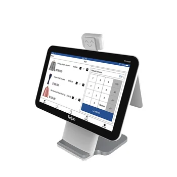 Telpo TPS680 15 pulgadas de pantalla Dual Android caja para la peque&ntilde;a tienda de venta al por menor