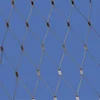 304 316 Architectural Rope Diamond Ferrule Type Flexible Stainless Steel mesh