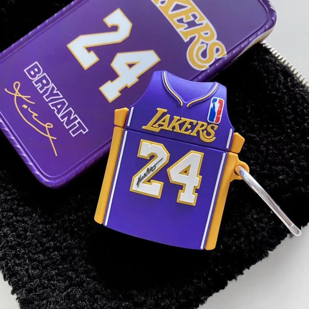 Forever Legend And 2020 New Kobe Bryant Jersey Lakers No 24 Airpod Case For Wireless Charging