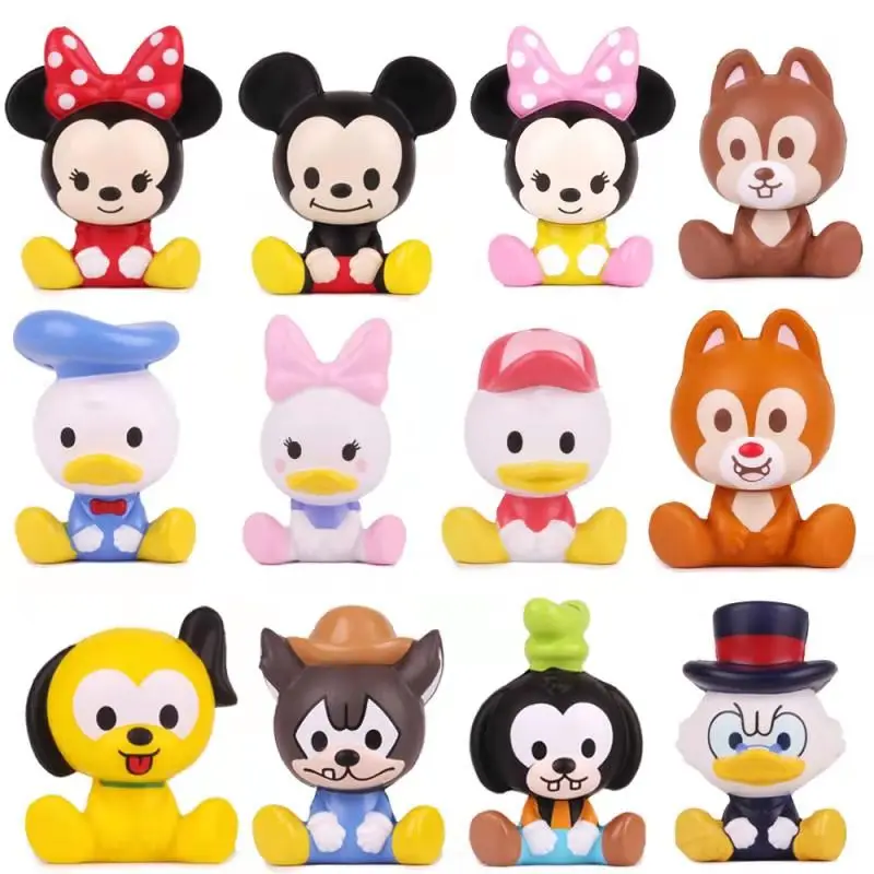 Newest Cute Cartoon Figure Lying Squishy 18 Designs Stack Squishies ...