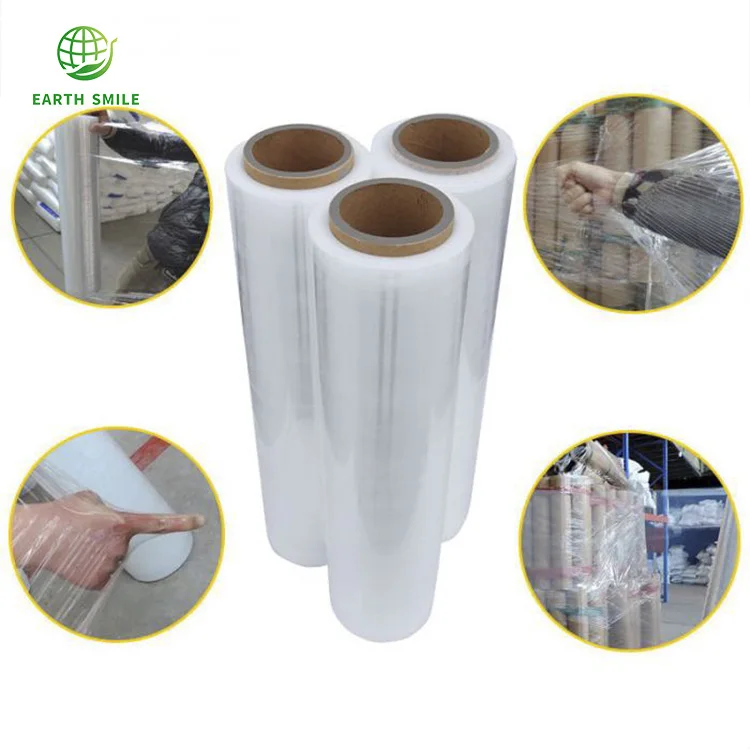 Customizable Moisture Protection Biodegradable Pla Pallet Wrap Film Stretch Wrapping Film On