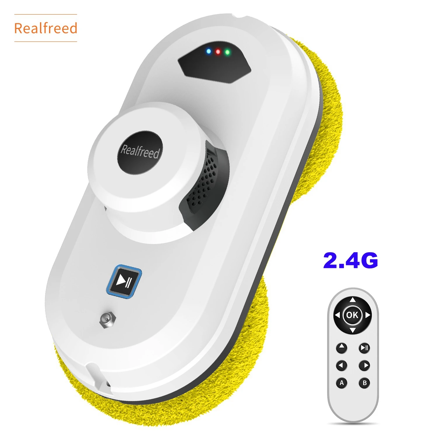 
2020 New OEM Window Glass Robot Vacuum Cleaner Smart border detection 2.4G Remote control 