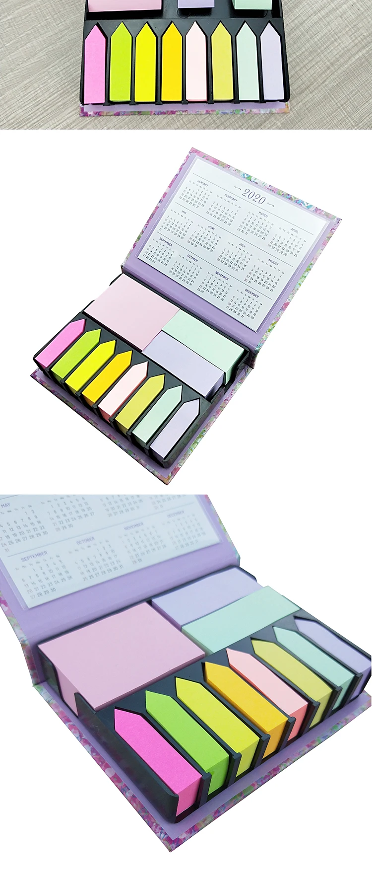 Custom Colored New Die Cut Cute Notepad Sticky Memo Cube Book Paper Notes Pads Set Buy Sticky