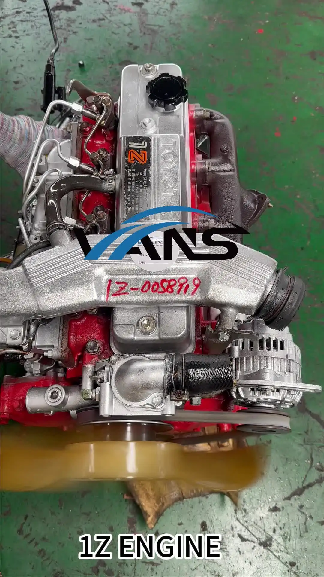 51231016315 - Crankshaft, 4BD1 for 4 Cylinder Isuzu Engines