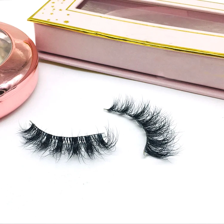Chaoshang 3d mink eyelash and custom package with private label premium mink lashes wholesale 3d Mink eyelash