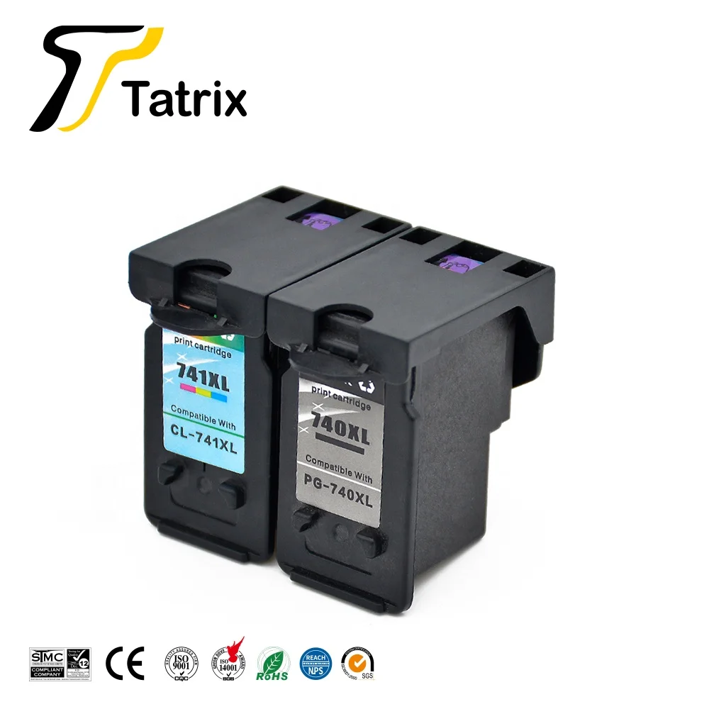 Tatrix Pg 740xl Pg 740 Pg740 Pg 740 Cl 741xl Cl 741 Cl741 Cl 741 Remanufactured Ink Cartridge For Canon Pixma Mg 2170 Printer Buy 740xl And 741xl Colour Ink Cartridge For Canon Catridge 740 741