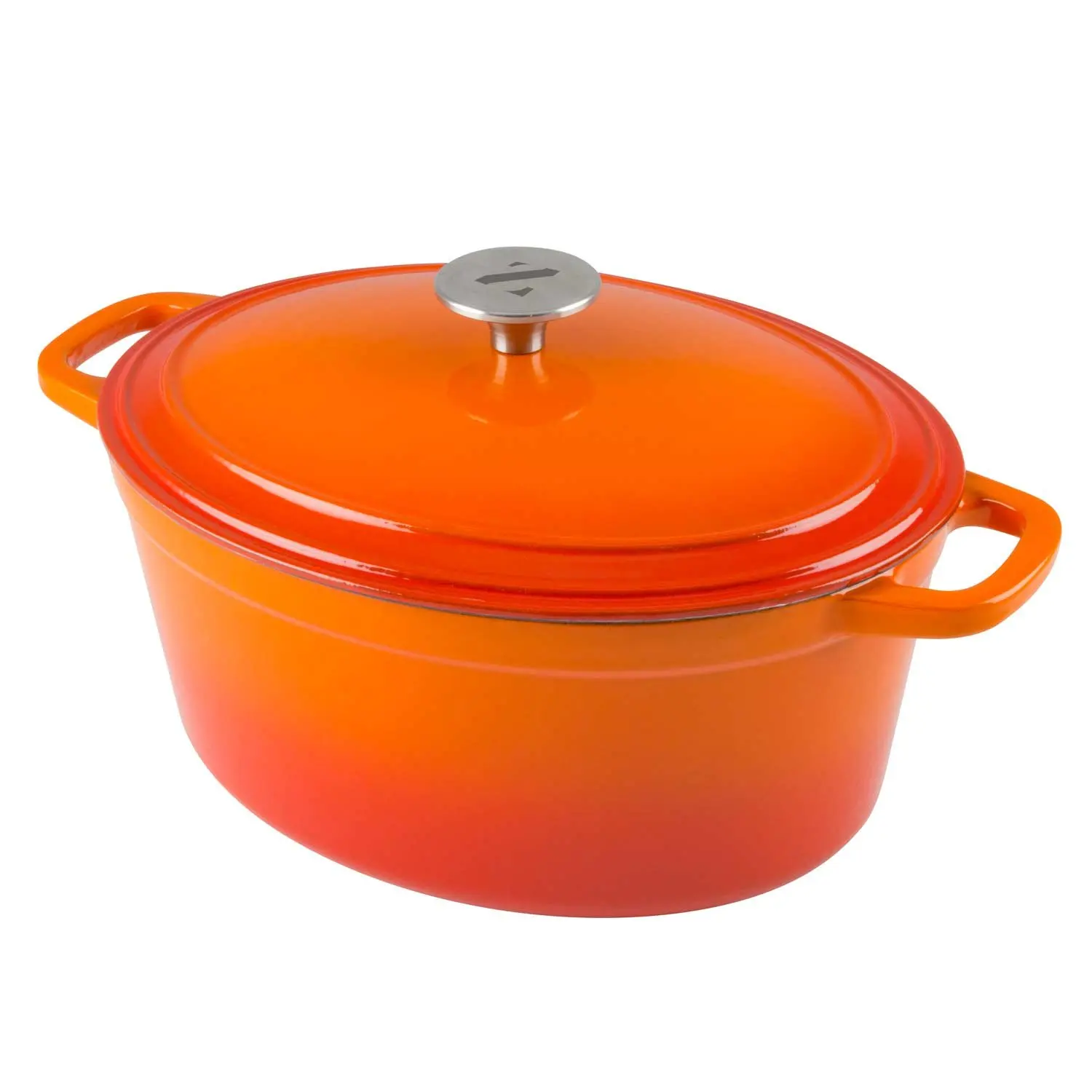 Enameled Cast Iron Oval Dutch Oven With Lid - Buy Enameled Cast Iron