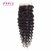 Bliss Toocci Classic Cheap virgin Indian hair deep wave 4x4 swiss lace closure