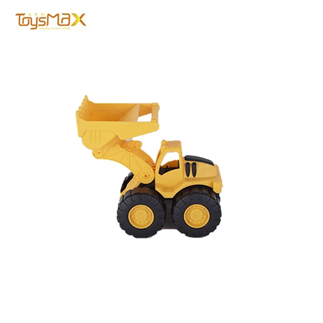 BUCHU CAR plastic mid size excavator bulldozer dump truck city work vehicle toys for kids