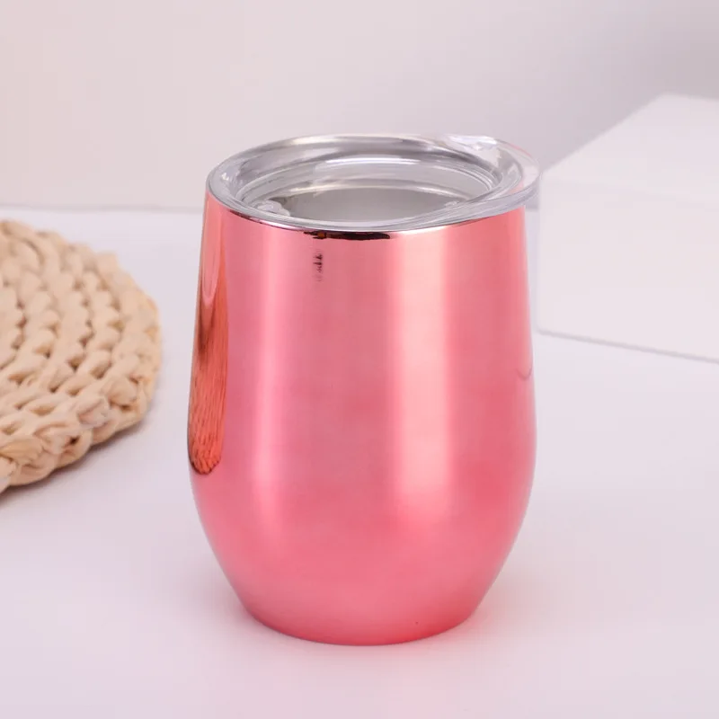 Colorful Stainless Steel Party Cups Unbreakable Solo Cups Double Wall