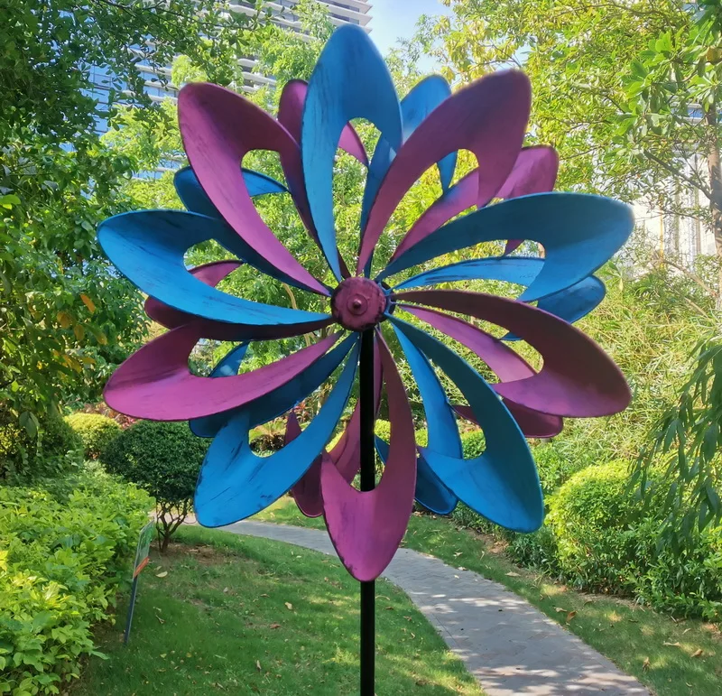 Wholesale Metal Garden 3d Wind Spinners Buy 3d Wind Spinners