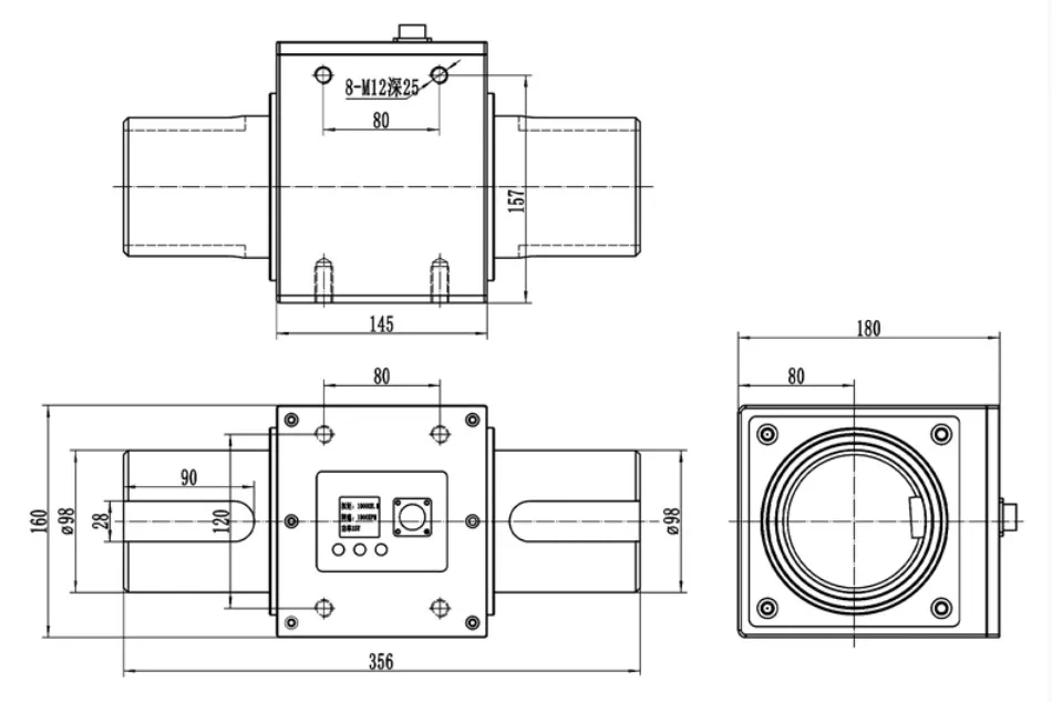 Calt Torque And Force Sensor 200nm Dyn200 Lcd High Speed Dynamic 100nm