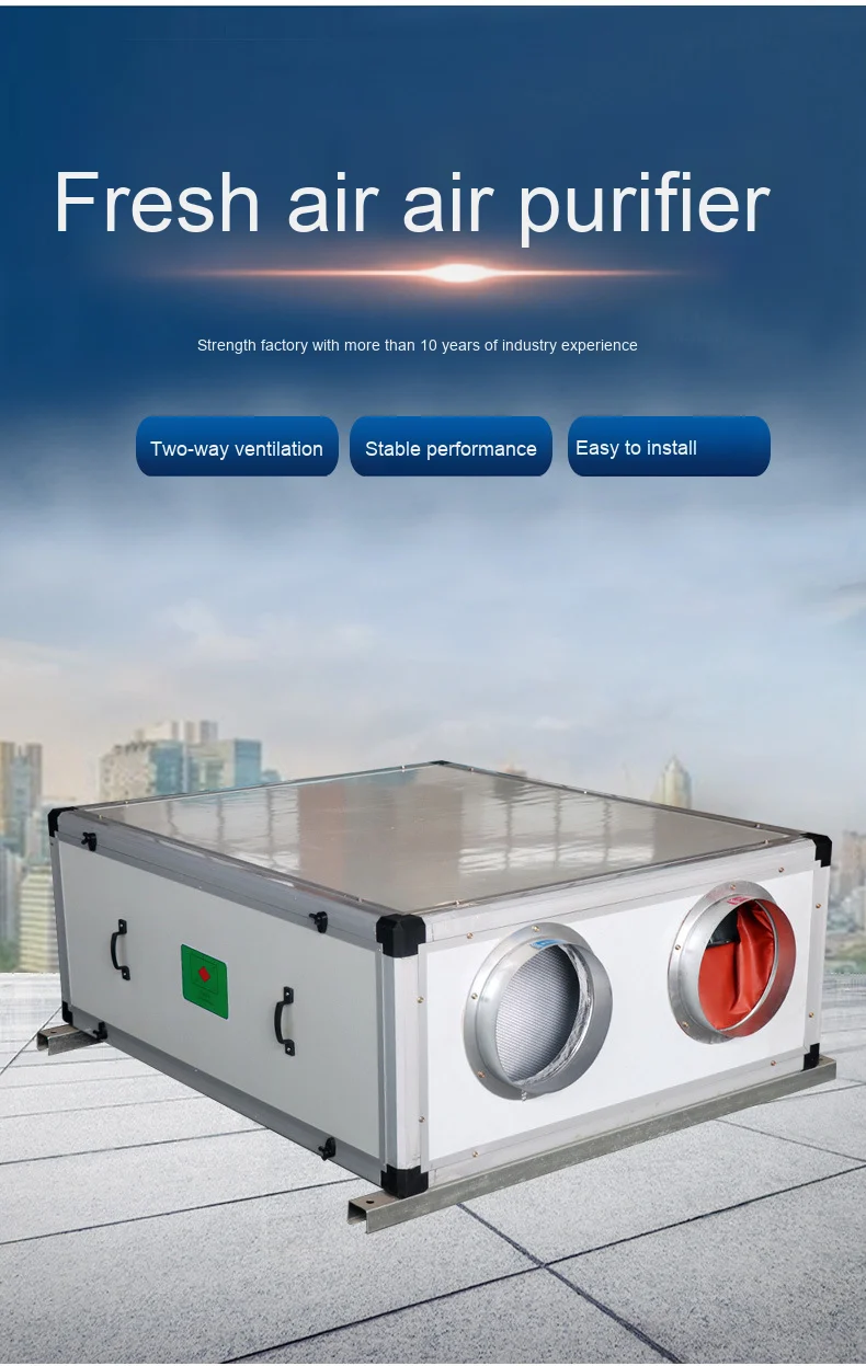 Two-way Flow Ventilation Fan, Ceiling, 220 V, Stainless Steel - detail 2
