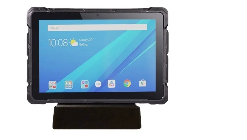 2d qr条形码扫描仪安卓7.1平板电脑fhd 1080p 10.1英寸坚固平板电脑