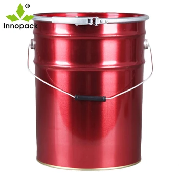 Download 18l 20l Metal Tin Paint Bucket With Lid Un Rated - Buy 20l ...