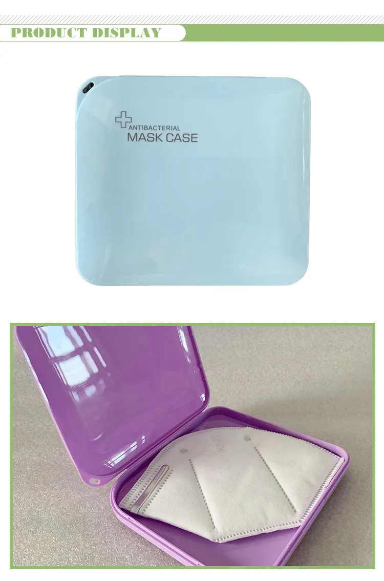 Portable Face Cover Container Plastic Seal Box Case Holder Storage Antibacterial