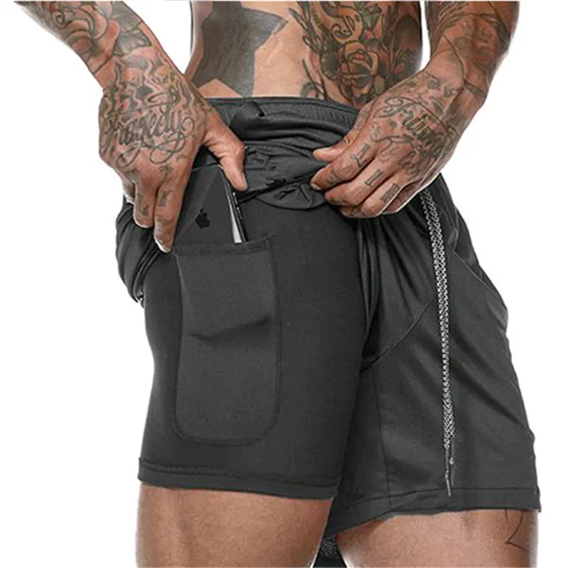 Running Shorts With Pockets Jogger Sweat Wholesale Fitness Mens Workout