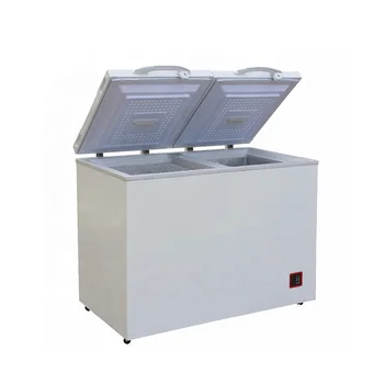 Manufacture Double Open Door Chest Freezers Dc Solar Freezers - Buy