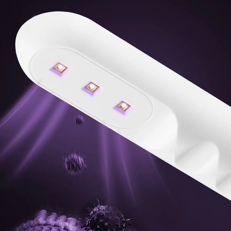 
Amazon hot sale High-power Portable Germicidal Ultraviolet led cellphone mini uv light sterilizer portable uv sterilizer EPA 