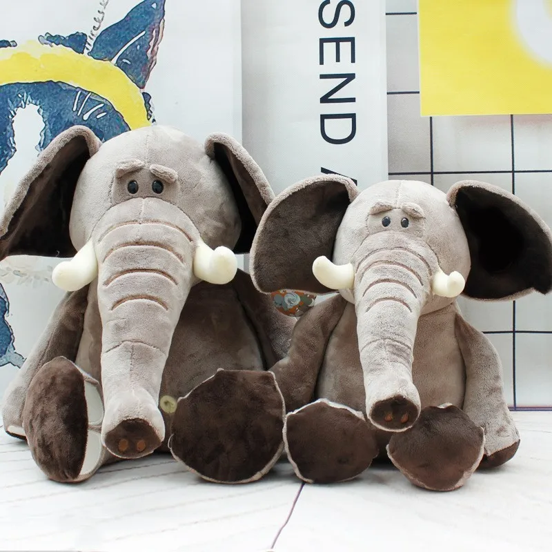 New Long Nosed Elephant Plush Toy Parent-child Elephant Doll Ins Border ...