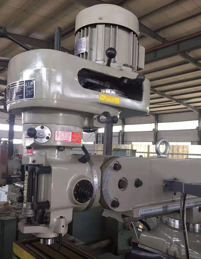 3t Mini Nantong  Manual Vertical Turret Used Milling 