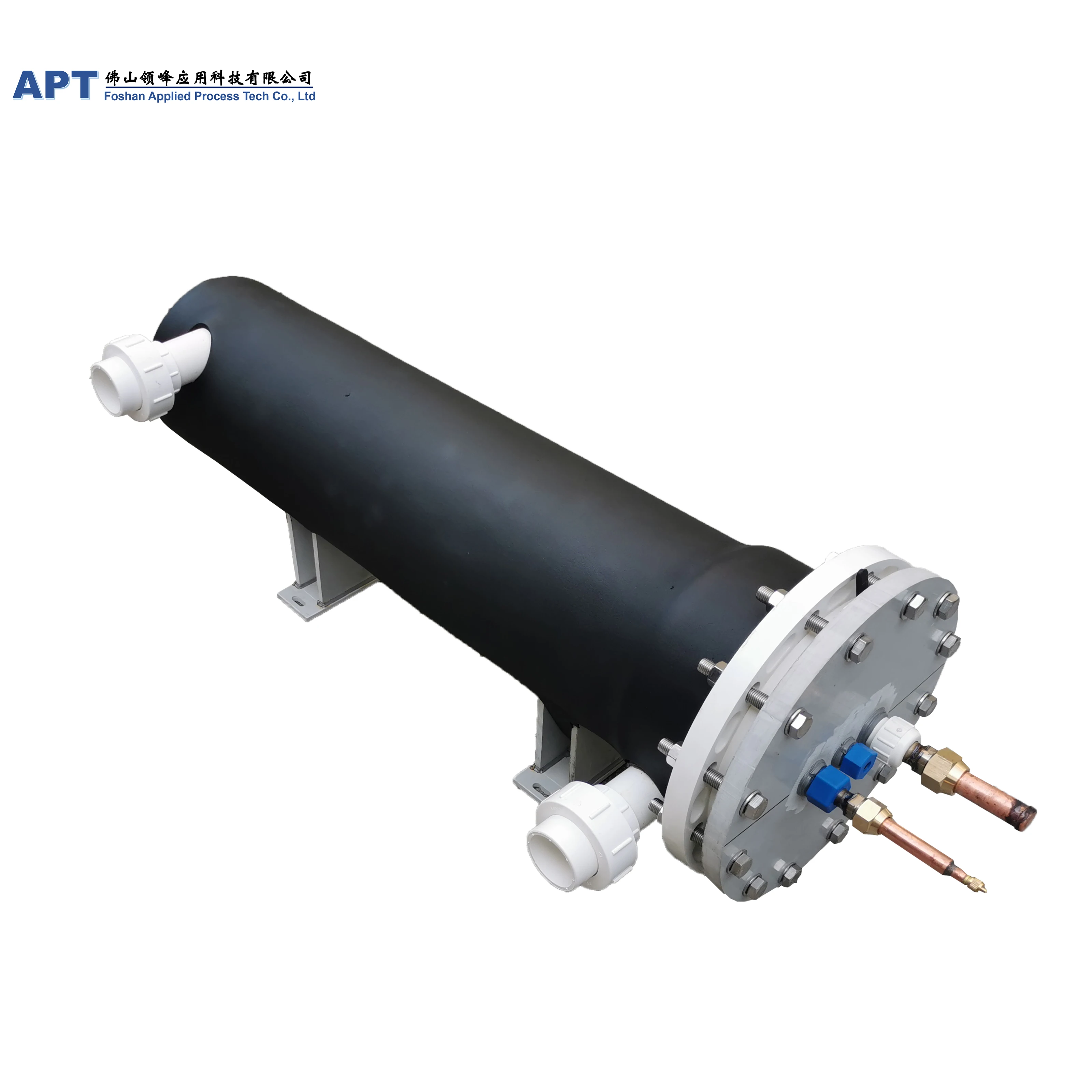 Titanium Heat Exchanger Shell And Tube Cleanable Design Used In Anodic