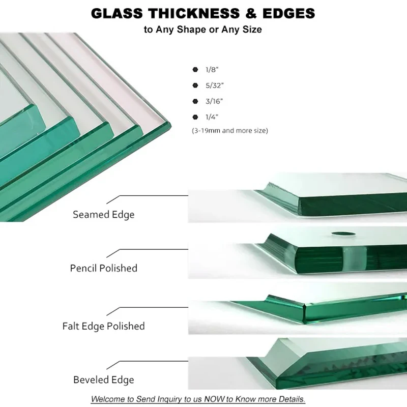 25mm 30mm Bank Counter Window Ultra Clear Superthick Multilayer