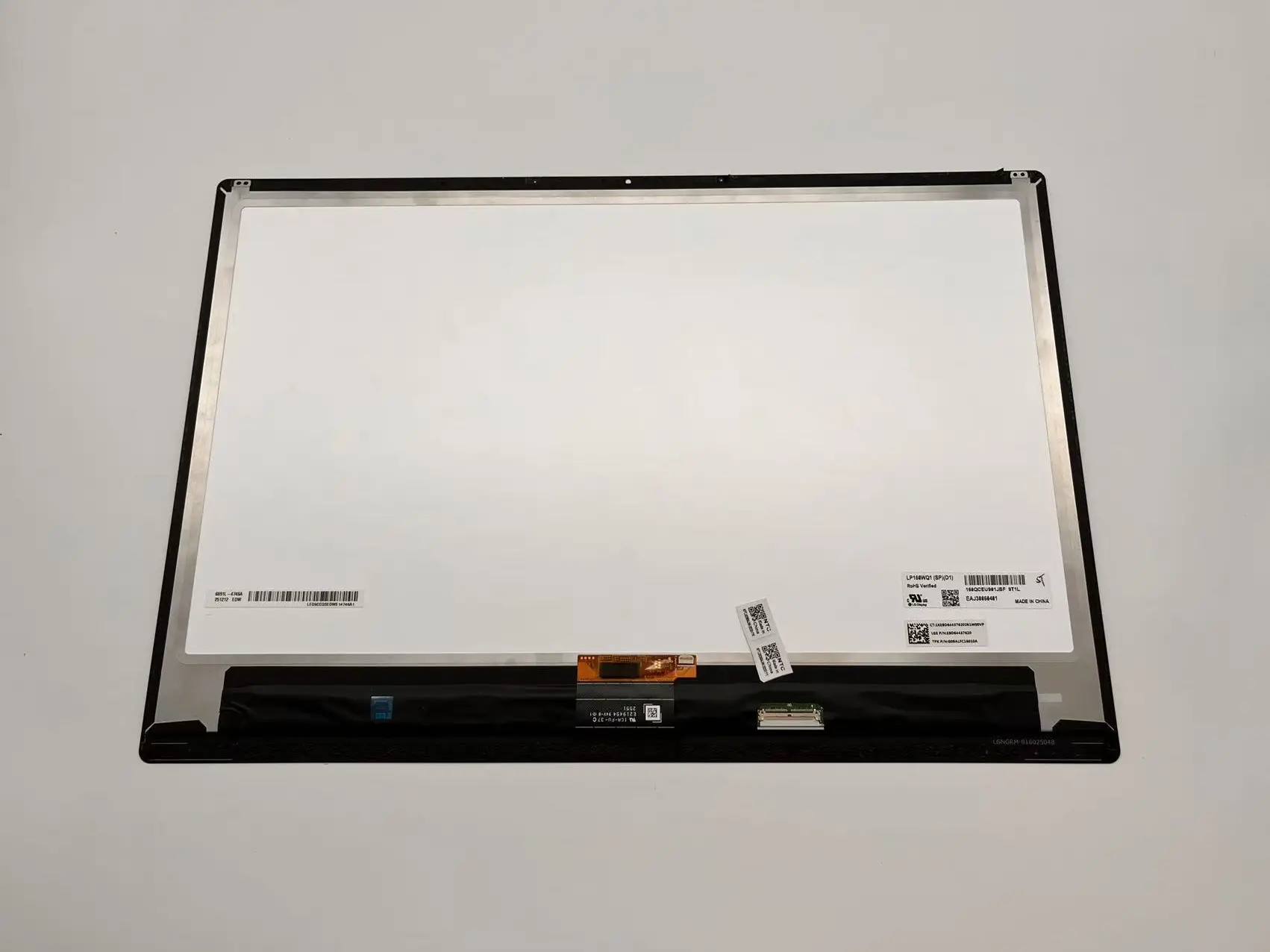 LP170WQ1-SPH1 Front View
