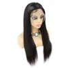 raw indian temple hair lace front wig with baby hair pre plucked lace wig