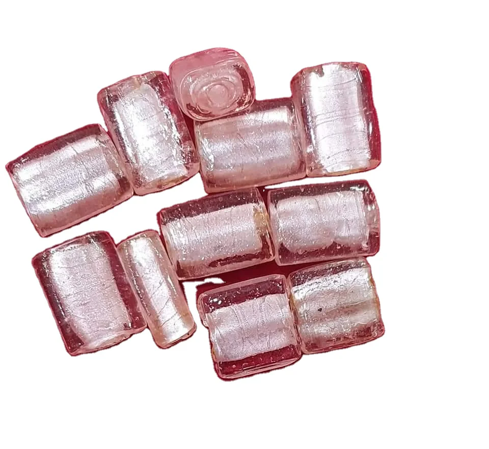 Indian Handmade Silver Cotted Glass Beads Excellent Quality For Making ...