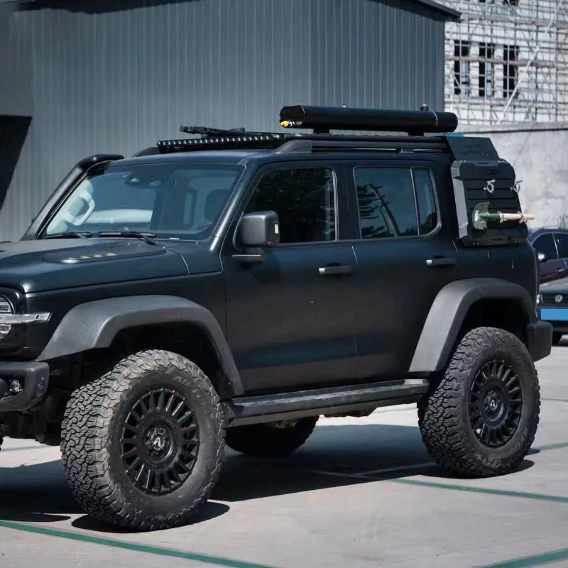 Outdoor Camping Car Water Tank With High Pressure Water Flow Sprinkler