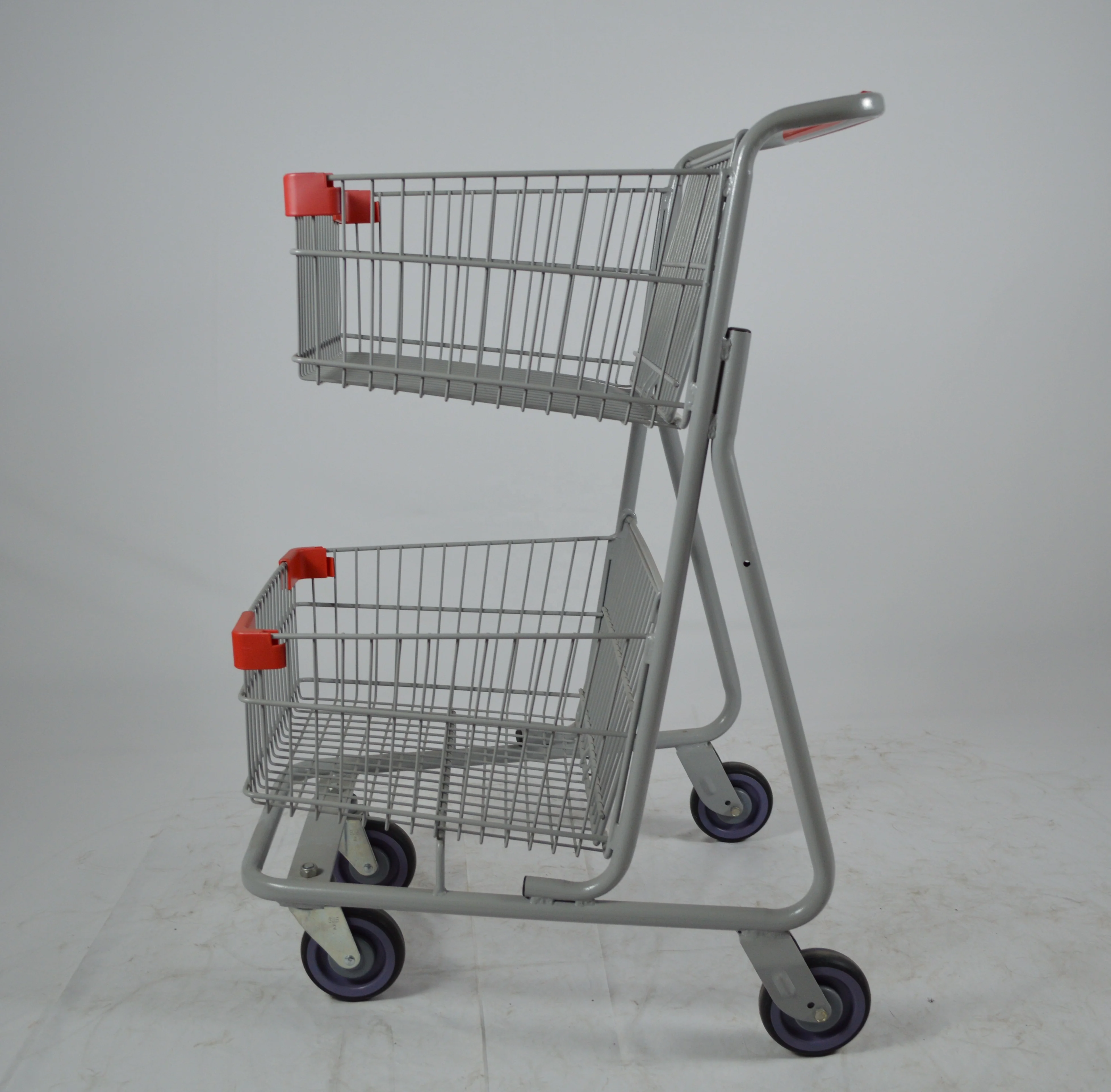 80l Large Storage 4 Wheel Standard Shopping Cart Dimensions Buy