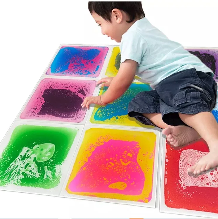Af Trending Products Custom Liquid Sensory Floor Tiles Sensory Mats For