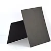 0.45mm thickness clear coarse frosted PVC sheet black plastic playing cards sheet
