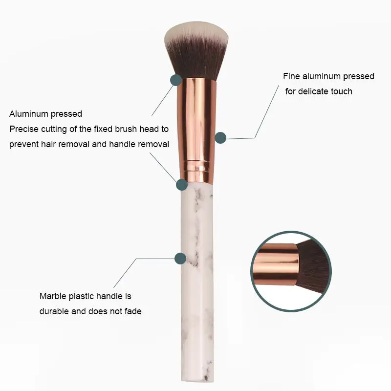 marble makeup brush 5