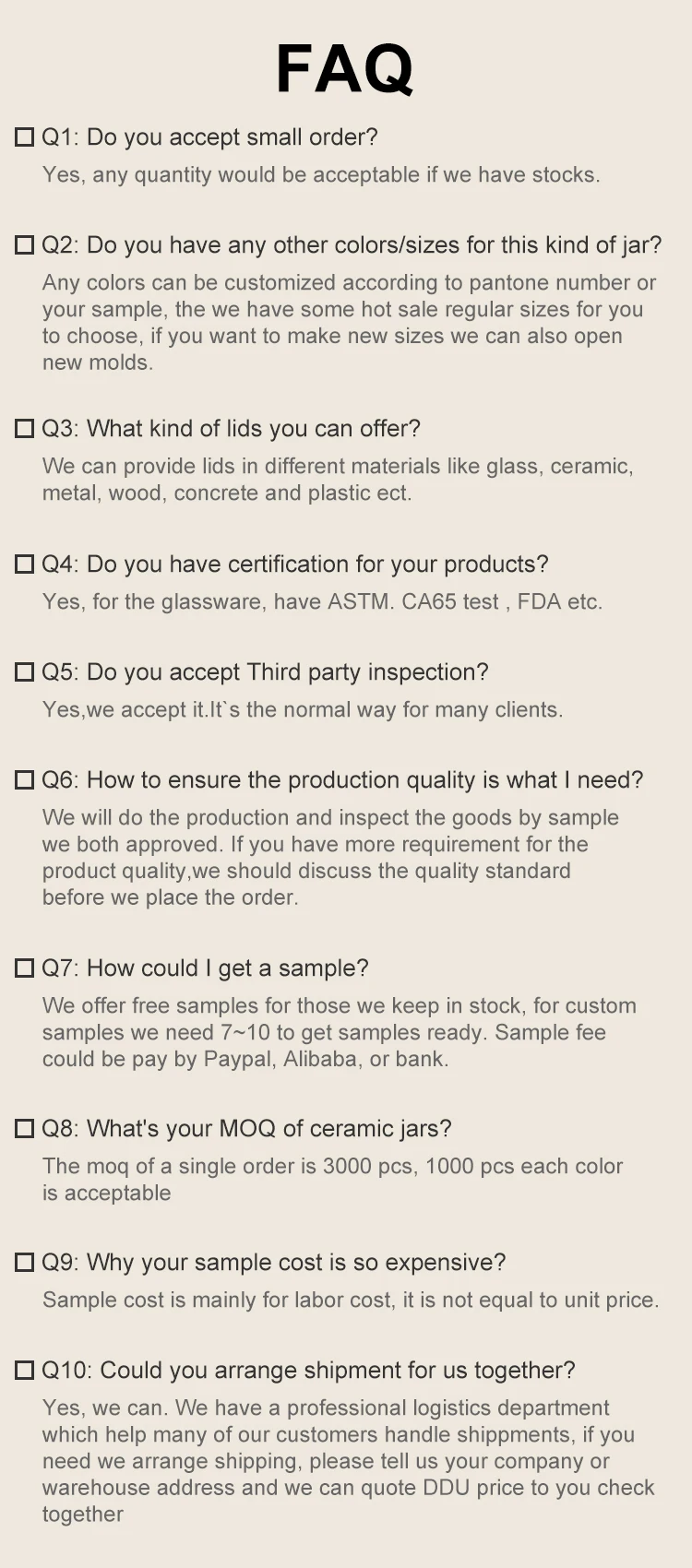 FAQ
