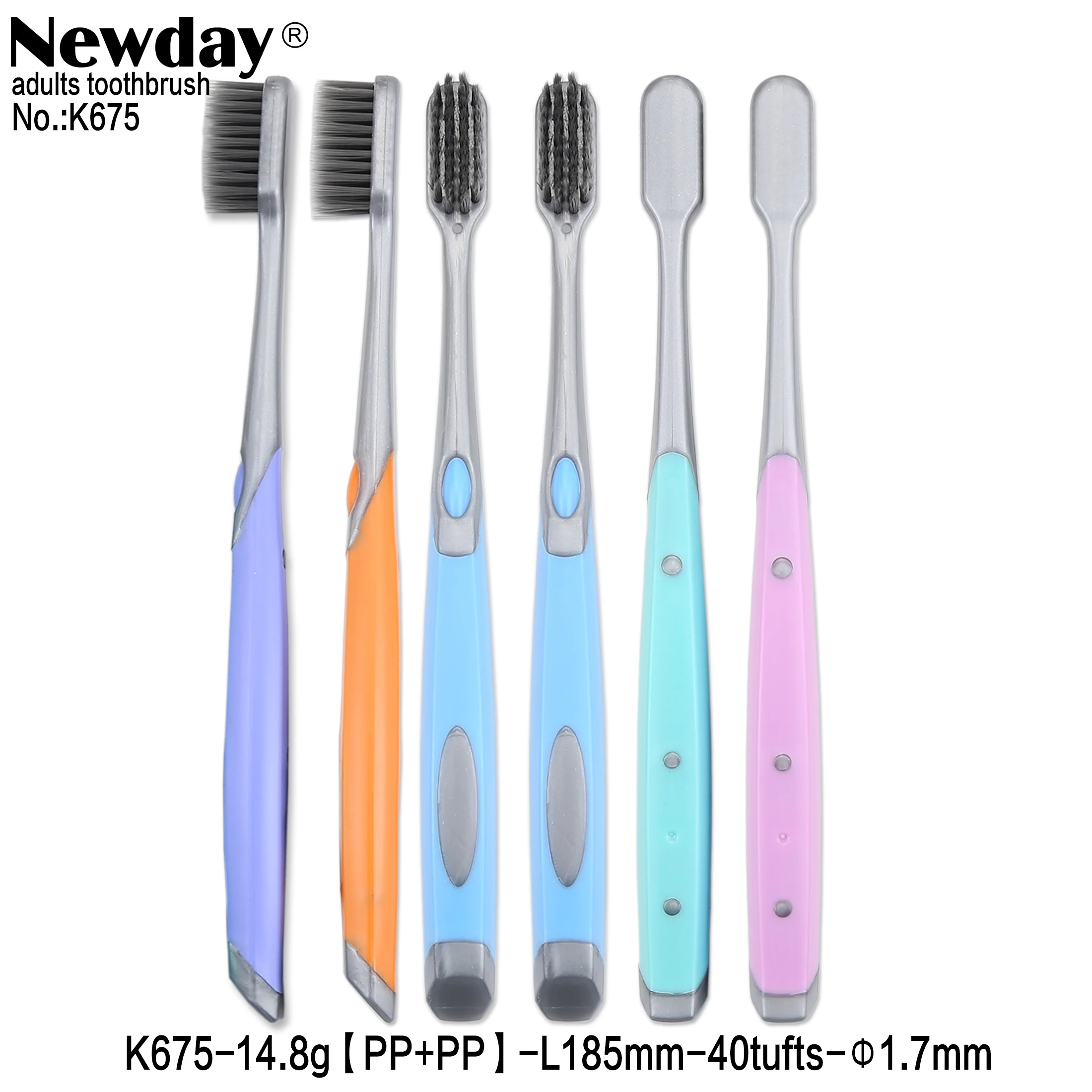 Adult Newday Brand Toothbrush Cheapest Pbt Tapered Type Toothbrush ...