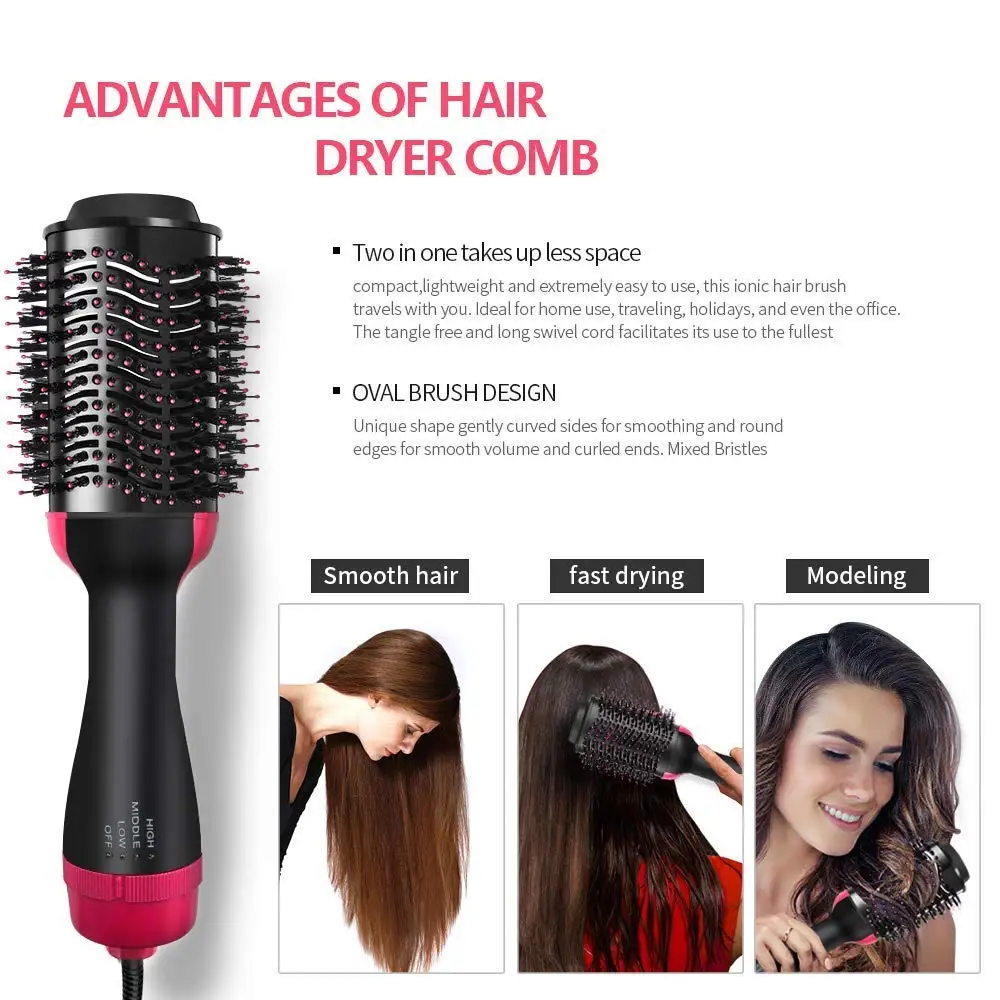 air dryer hair brush