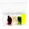 25 pcs 121g Fishing Lure Set Soft Plastic Grub Worm Lure Set