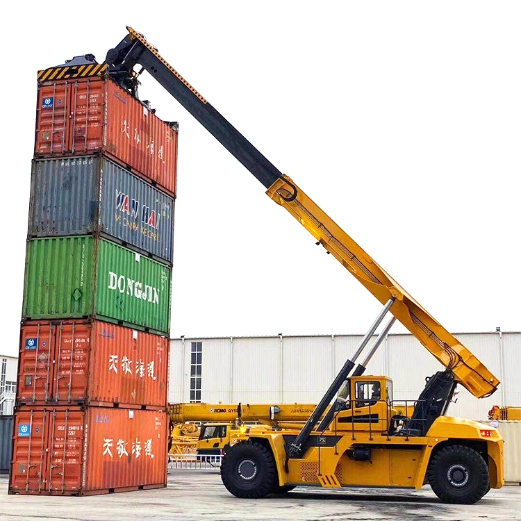 xcmg official xcs45 container reach stacker crane for sale