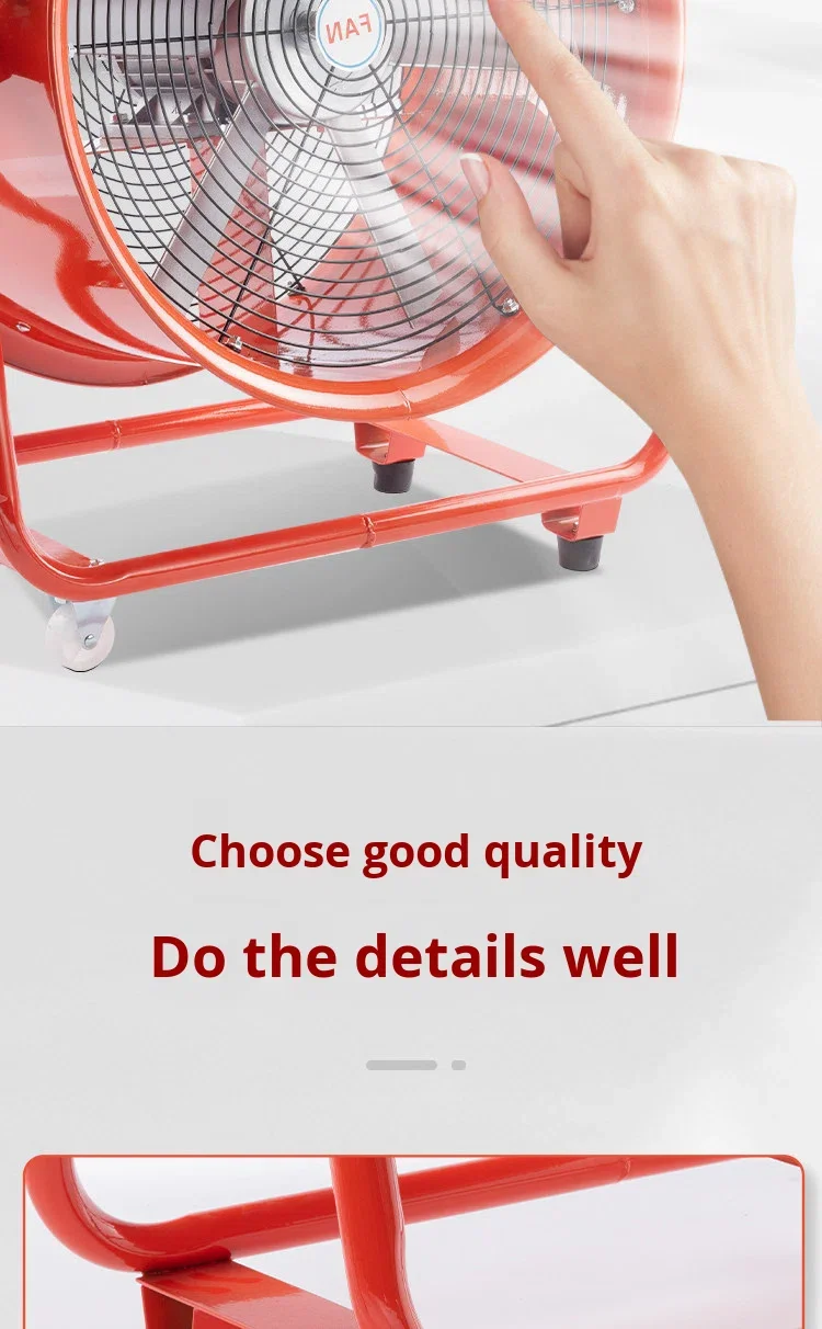 Industrial Drum Fan, Portable, Axial - detail 20