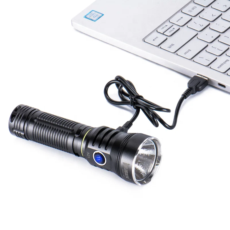 WUEN Ultra Bright A21 4200 Lumens Type-C Rechargeable Aluminum Flashlight