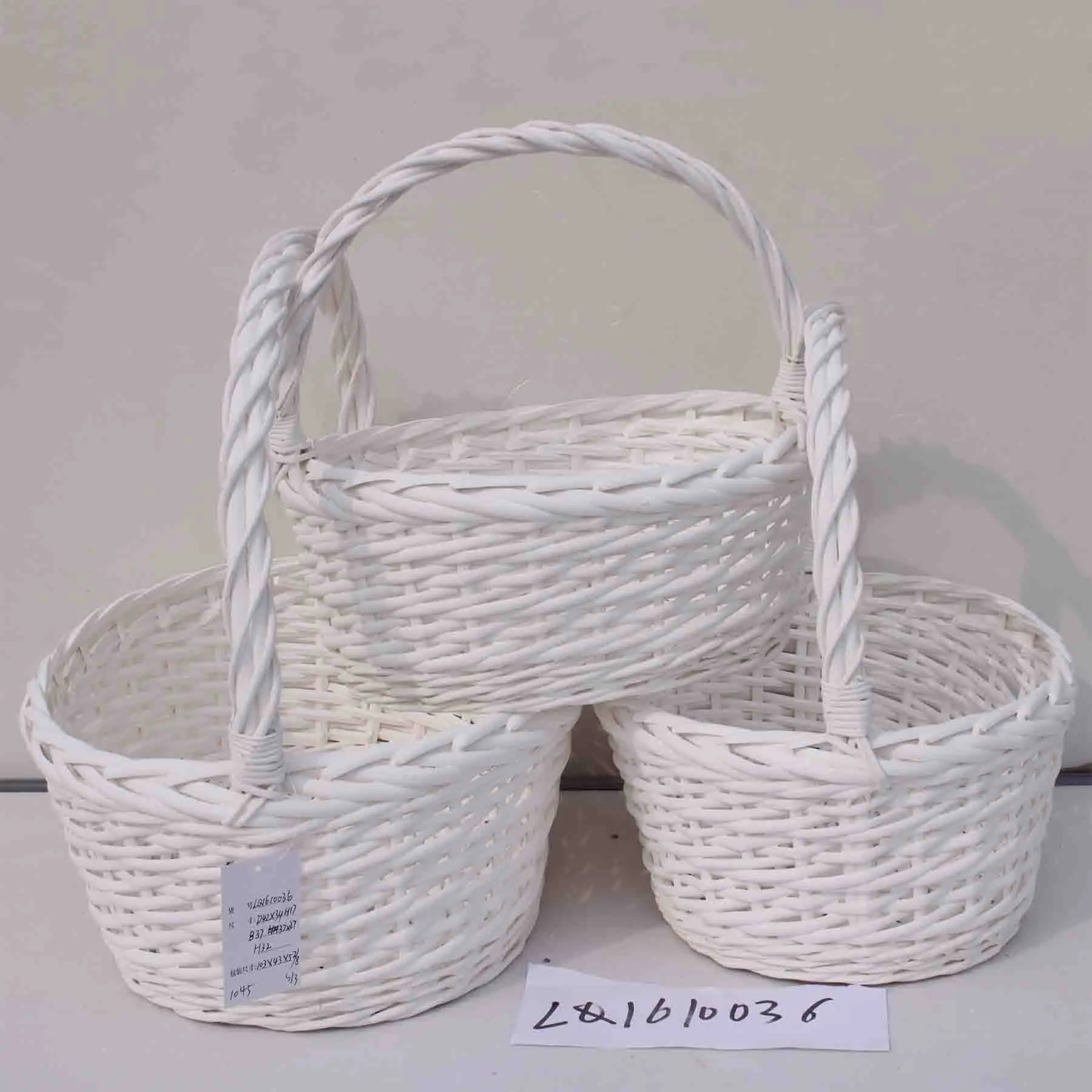 White Willow Woven Fruit Basket /wholesale Wicker Fruit Basket/ Wicker