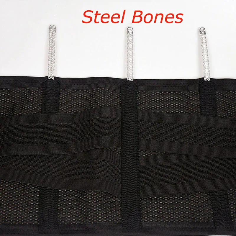 high quality tummy waist trimmer reducing shapwear sport belly girdle steel boned corset cincher slimming body shaper belt
