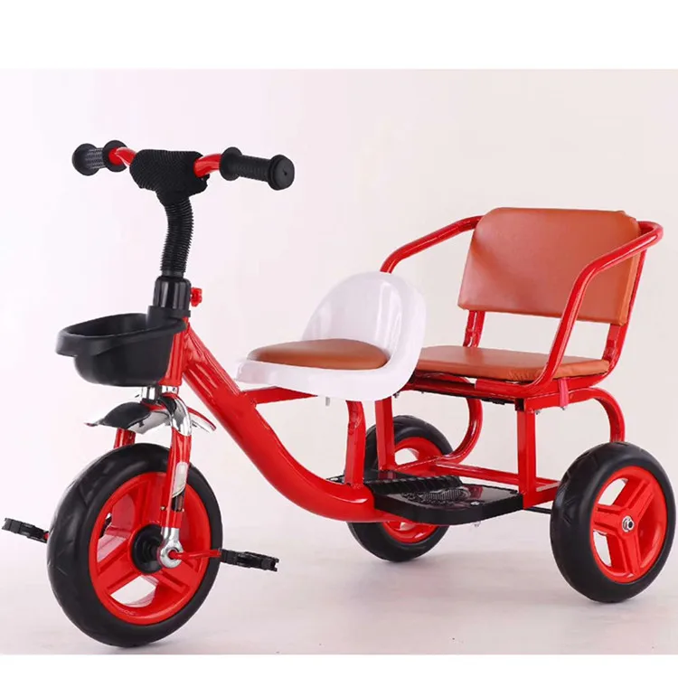 twin baby tricycle