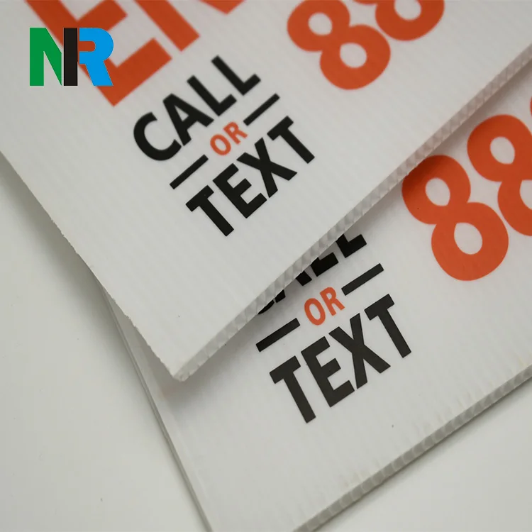 Customized Printing Corrugated Plastic Signs,Plastic Corrugated Sign Board Buy Print Sign