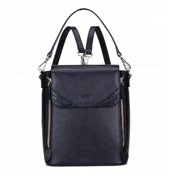 mochilas Luxury designer fashion Italian imports cowhide leather backpack women