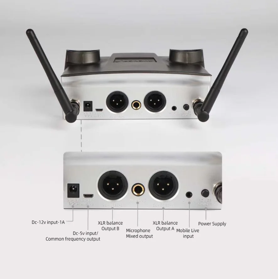 2020 New Induction Charging Wireless Microphone Microphone One